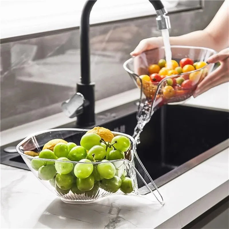 Multifunctional Washing Drain Basket Kitchen Accessories